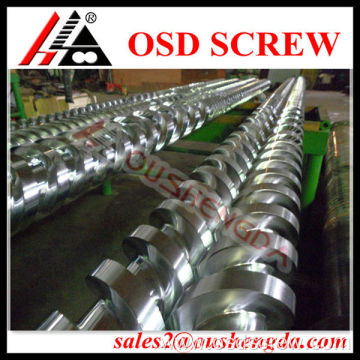 Parallel twin screw and barrel for plastic l extruder machine